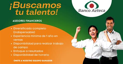 vacantes banco azteca